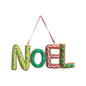 Cosy @ Home Cookies Hanger Noel Rot Grun 16x1xh6,5cm