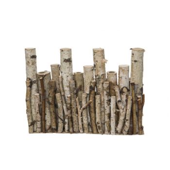 Cosy @ Home Vase X3 Branches Natural 33x5xh26cm Holz