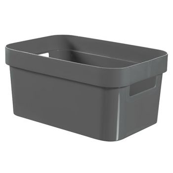 Curver Infinity Recycled Box 4.5l Dunkel Grau