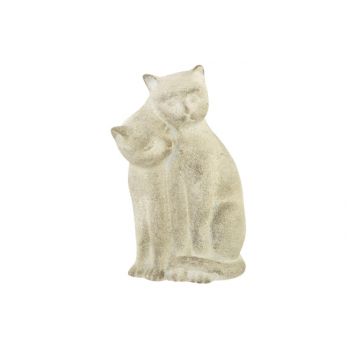Cosy @ Home Katze Duo Sitting Grained Beige 24x24xh2