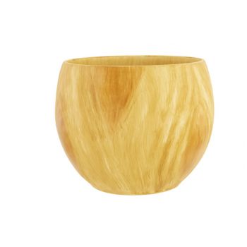 Cosy @ Home Blumentopf Olive Wood Look Natural 15x15