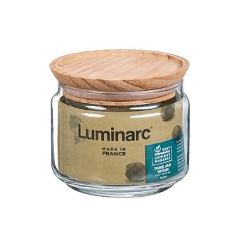 Luminarc Pure Jar Vorratstopf Lid 0,5l Holz