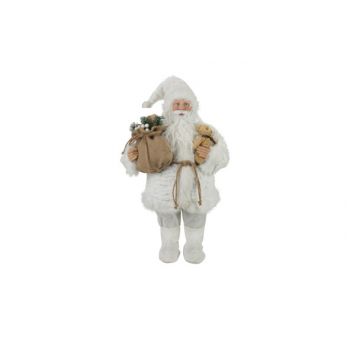 Cosy @ Home Santa Fur Weiss 45x35xh91cm Polyester