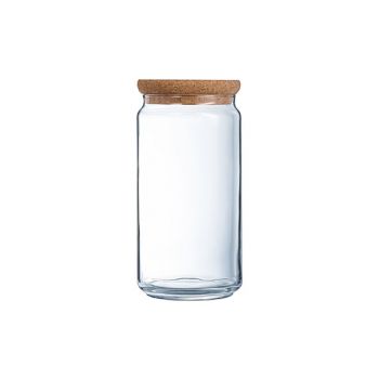 Luminarc Pure Jar Vorratstopf 1,5l Lid Cork