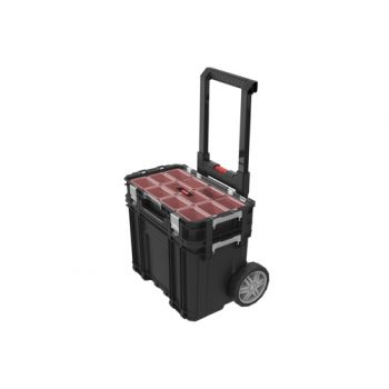 Keter Connect Toolbox-organizer On Wheels Blac