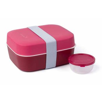 Amuse Lunchbox 3-in-1 Ruby18,5x15xh8,5cm
