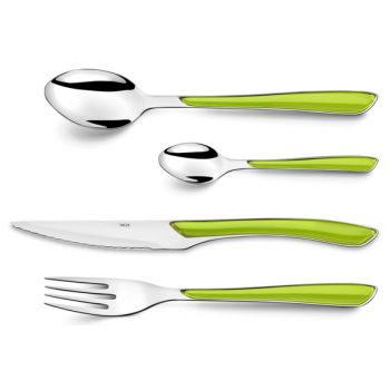 Amefa Retail Eclat Green Cutlery S24