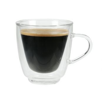 Cosy & Trendy Isolate Kaffeeglas 16cl Set2 D8,5xh9cm