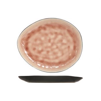 Cosy & Trendy Laguna Old Rose Oval Plate 19.5x16cm