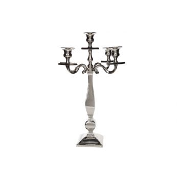 Cosy & Trendy Candle Stand 5c - H50cm Nickel