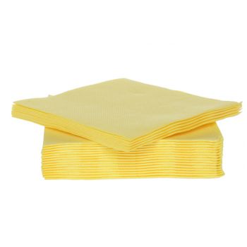 Cosy & Trendy For Professionals Ct Prof Napkin Tt S40 25x25cm Yellow