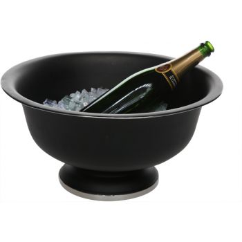Cosy & Trendy Black Champagner Bowl Auf Fuss D41xh20cm