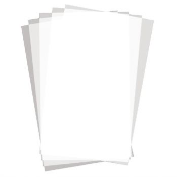 Vetvrij papier zonder opdruk 25.5x40.6cm