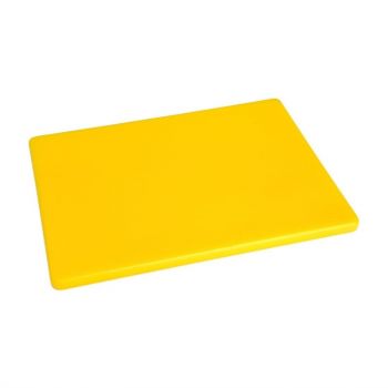 Hygiplas LDPE snijplank geel 30.5x22.9x1.2cm
