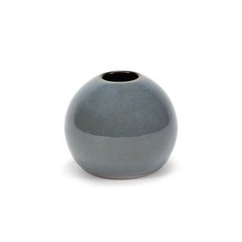 Anita Le Grelle B5117308A Terres De Rêves Runde Vase Medium Smokey Blue