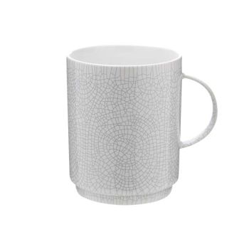Perseus white mug 33cl 10.8x8.2x10cm