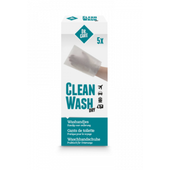 Washandjes Clean Wash Droog Set 5 Dr Care 3411