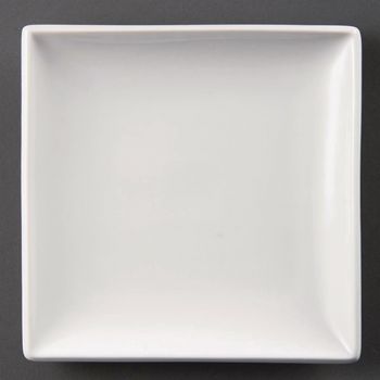 Olympia Whiteware vierkante borden 29.5cm